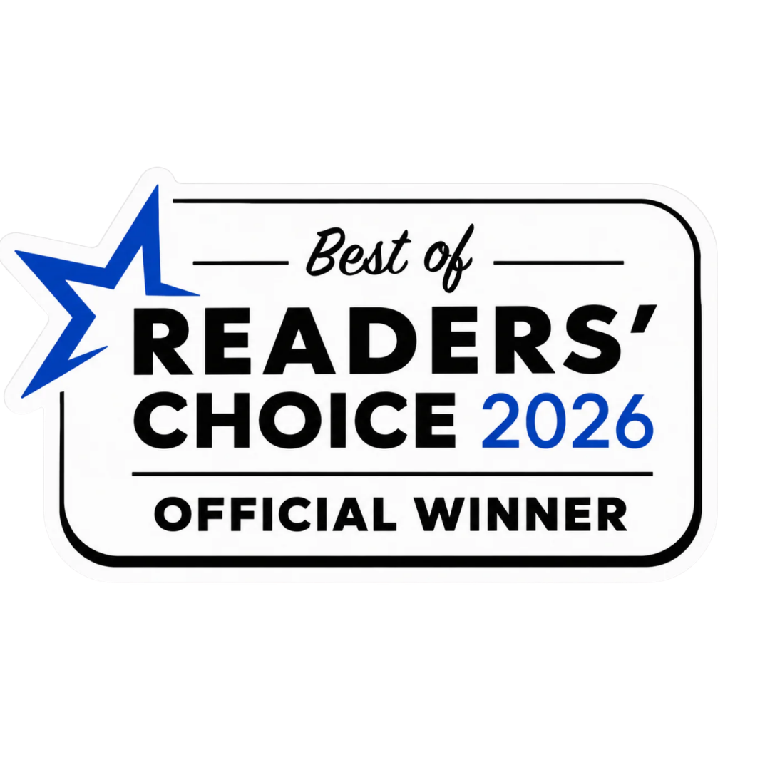 Best of Readers' Choice 2026 &mdash; Official Winner